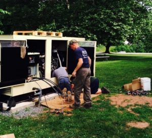 Home Generator Installation Mounds