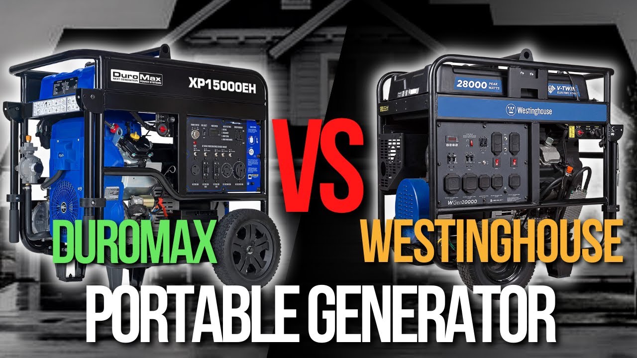 🧰 DuroMax Portable Generator VS Westinghouse Portable Generator