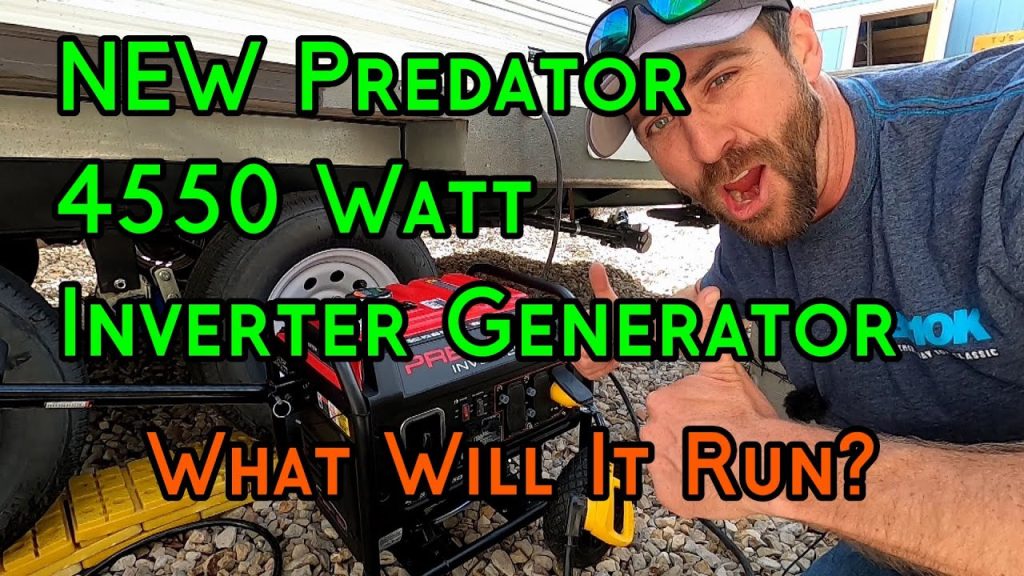 NEW Predator 4550 Watt Inverter Generator Unboxing, Review, & Tests