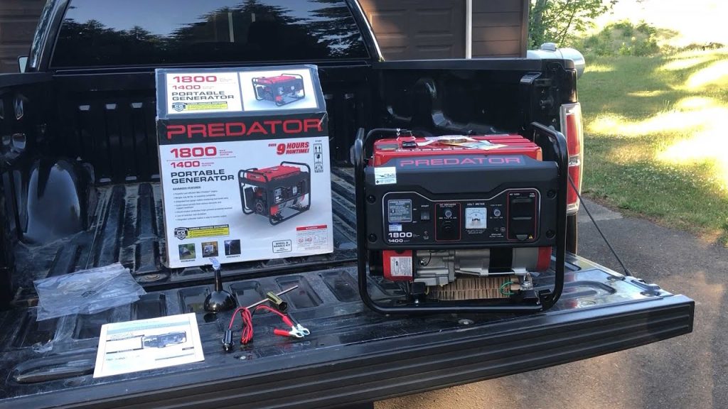 Harbor Freight Predator 1800 Watt Portable Generator OnGuard Generators