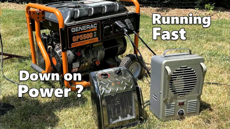 Generac Generator - Running Fast and Down on Power