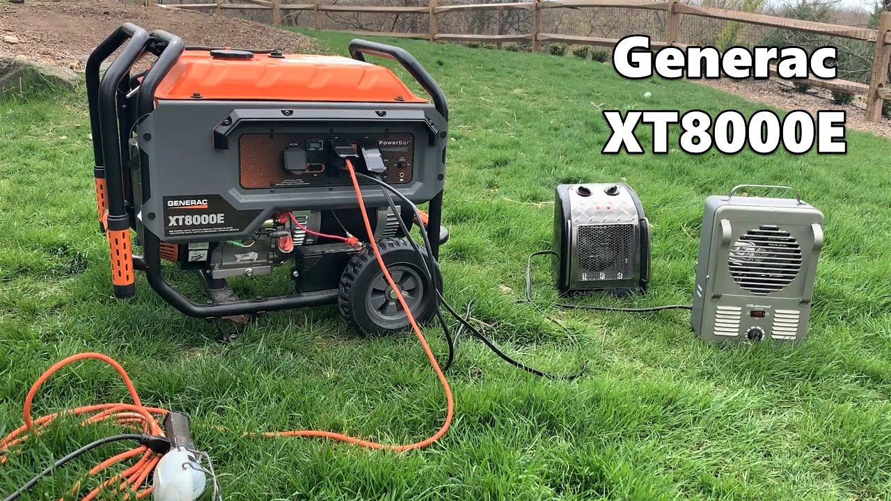 Generac XT8000E Generator Testing