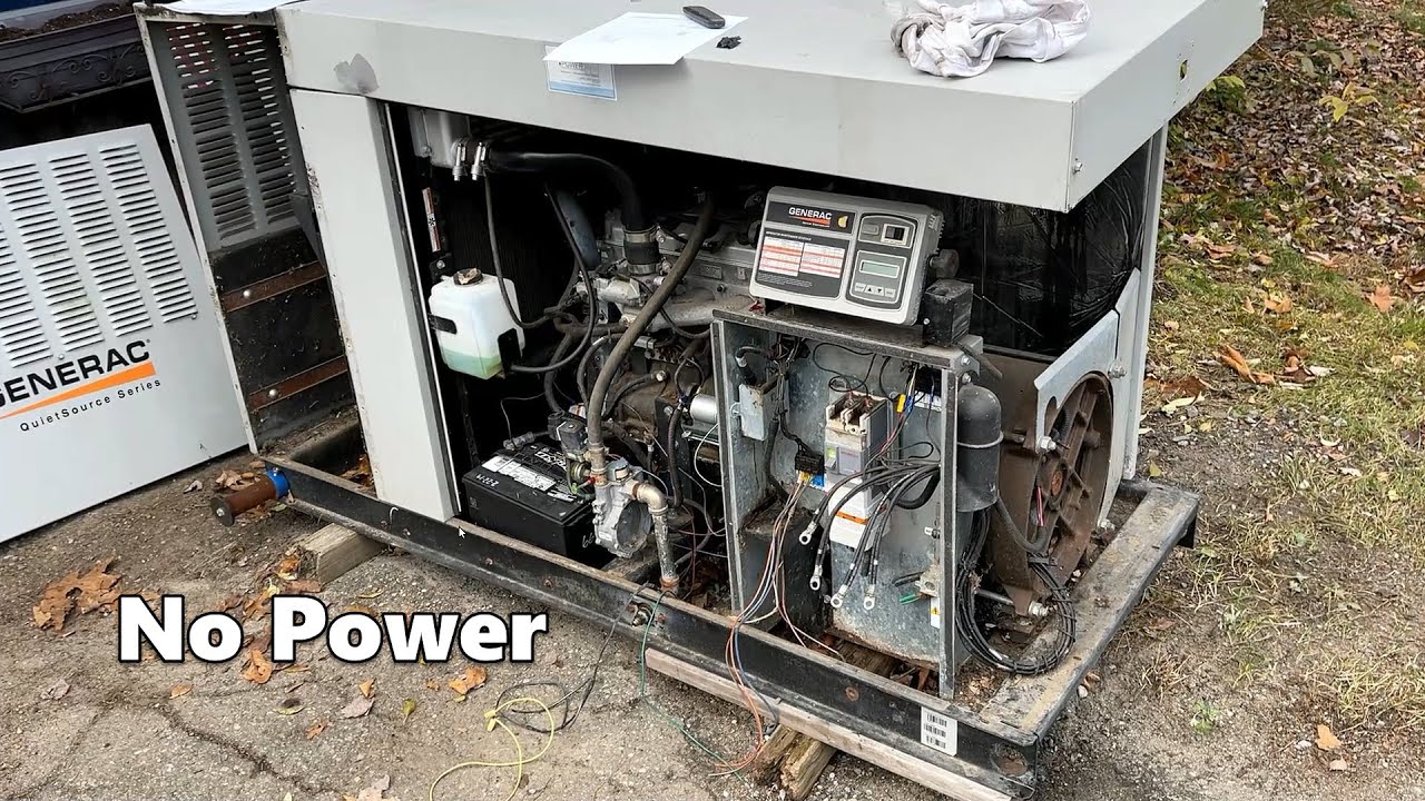 No Power - Generac Standby 36kw Generator