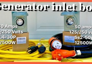 Generator Inlet Box 30 amps Vs 50 amps which one should you install!