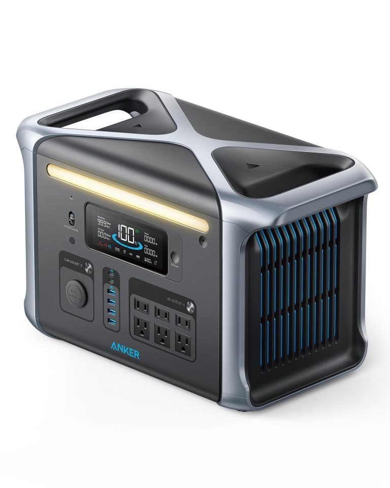 A product image of the anker F1200 portable power station on a white background