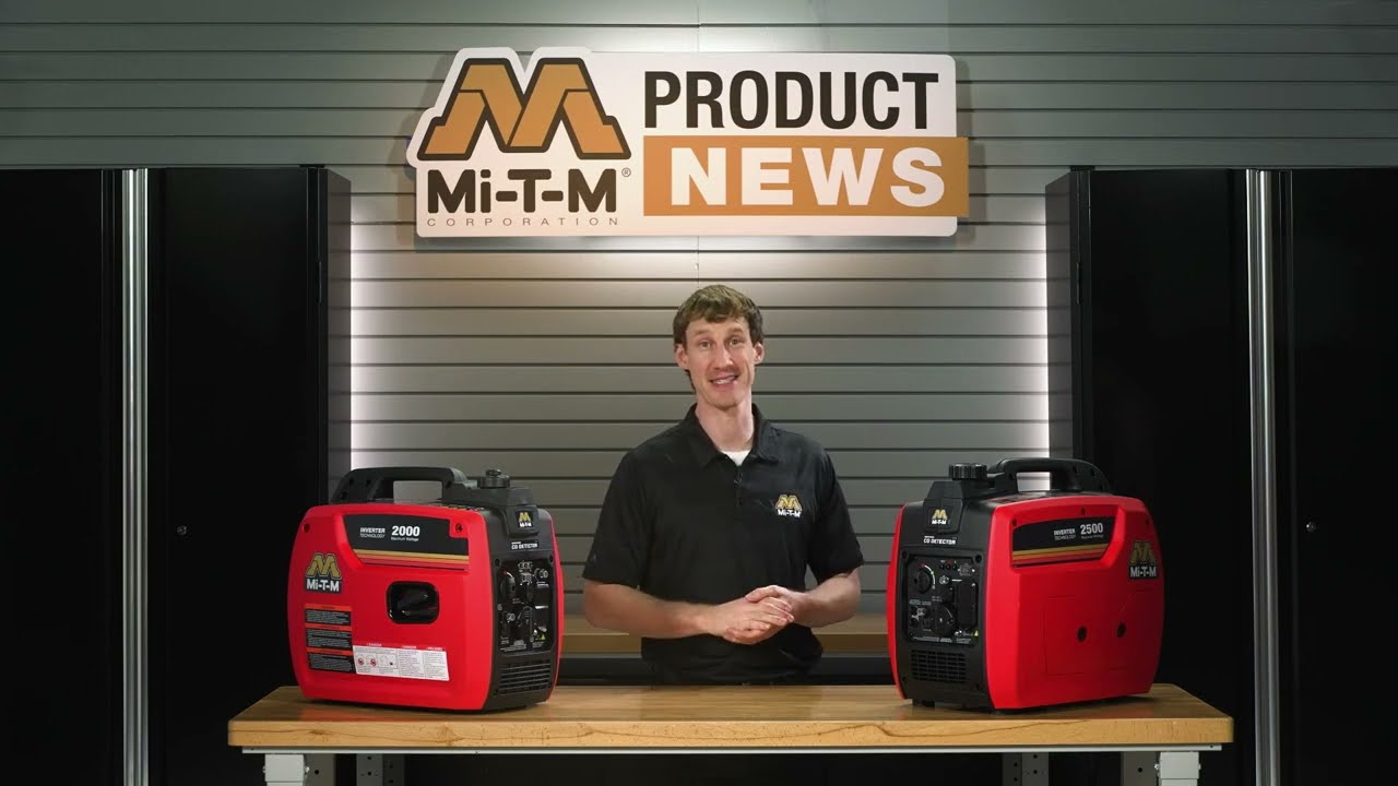 MiTM 2000 and 2500Watt Inverter Generators OnGuard Generators