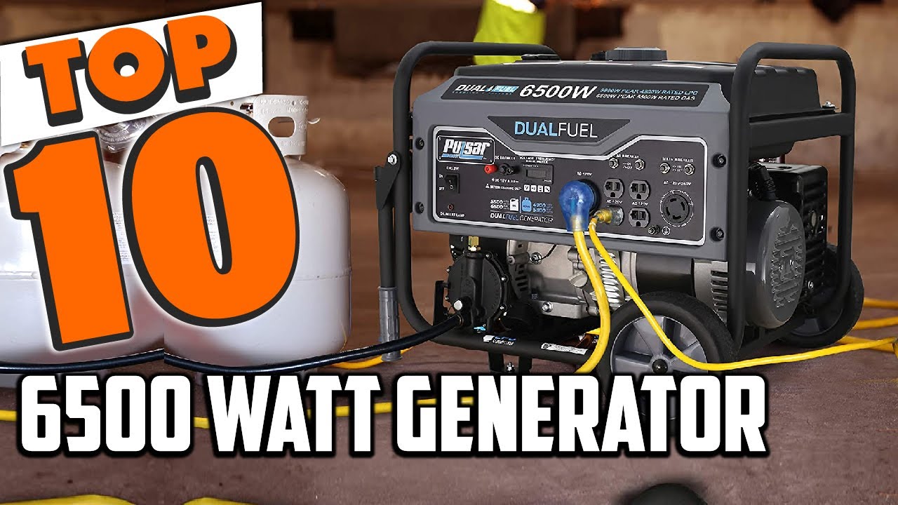 Best 6500 Watt Generator In 2021 Top 10 6500 Watt Generators Review