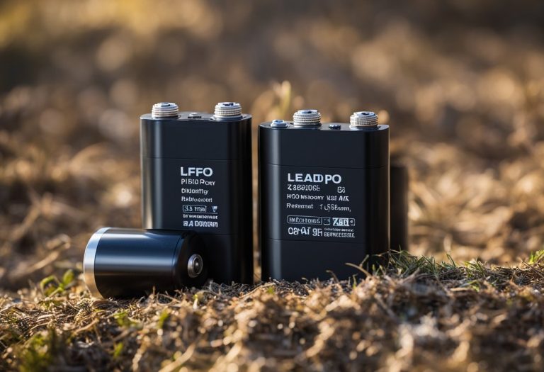 a few samples of small LiFePO4 batteries